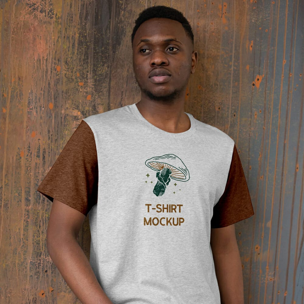Front T-Shirt Mockup 1 Front T-Shirt Mockup