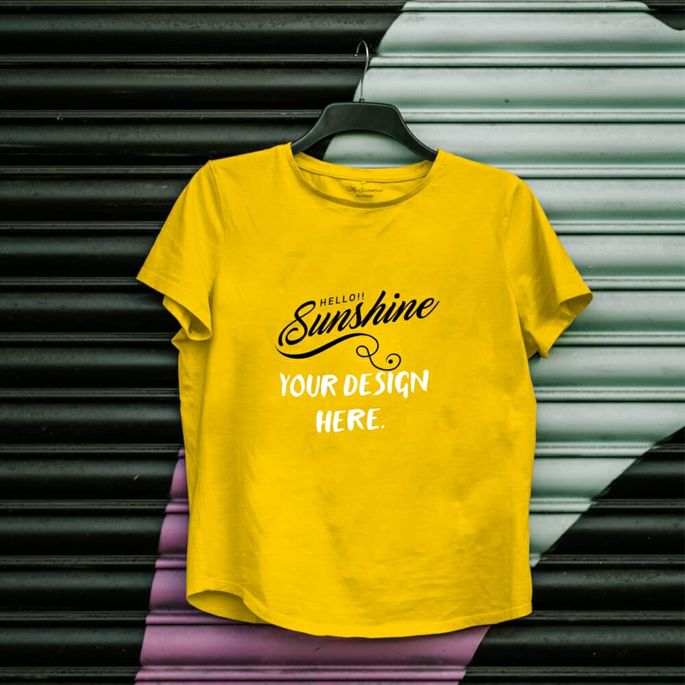 T-Shirt Mockup PSD 1 T-Shirt Mockup PSD