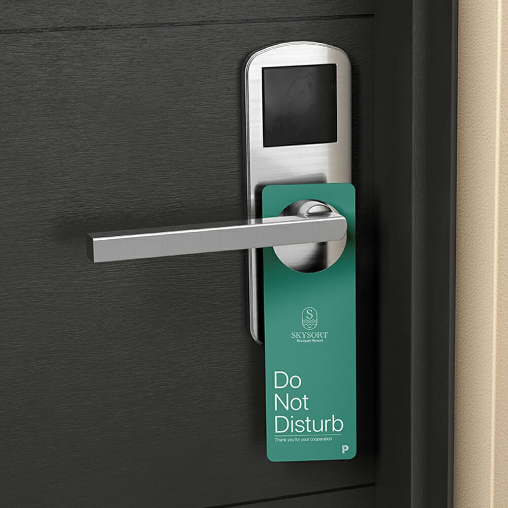 Free Door Hanger Mockup 1 Free Door Hanger Mockup