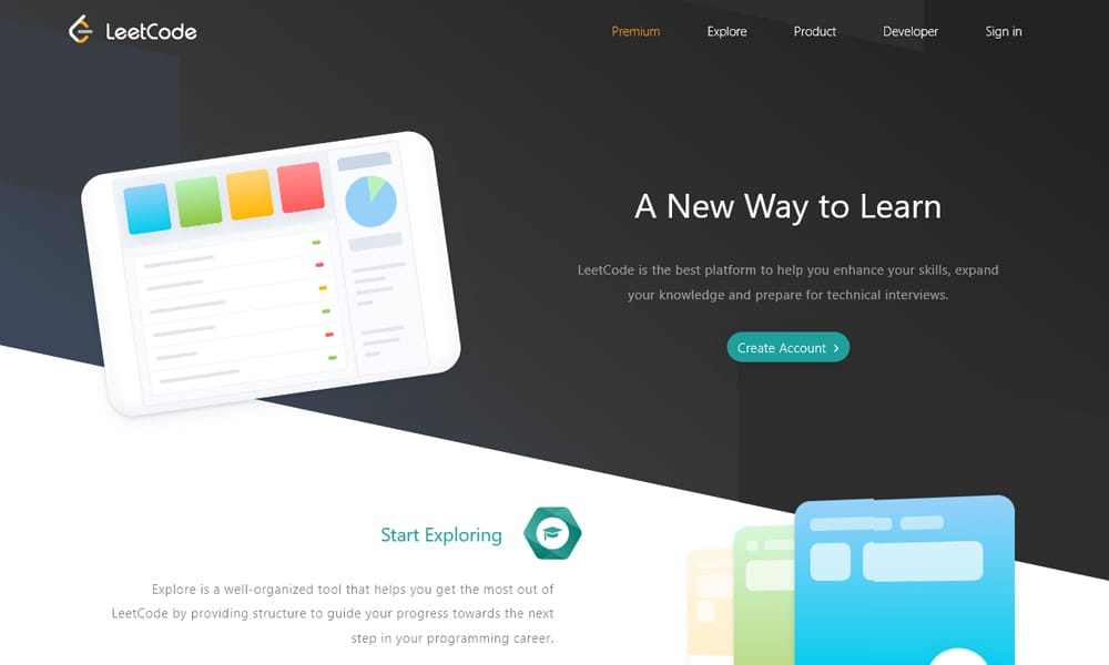 Coding Practice Sites for Beginners & Professionals 42 LeetCode