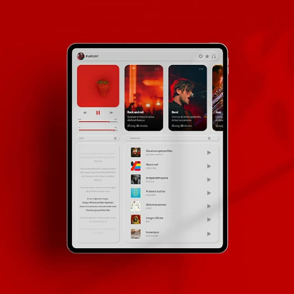 Apple iPad Mockup Template 1 Apple iPad Mockup Template