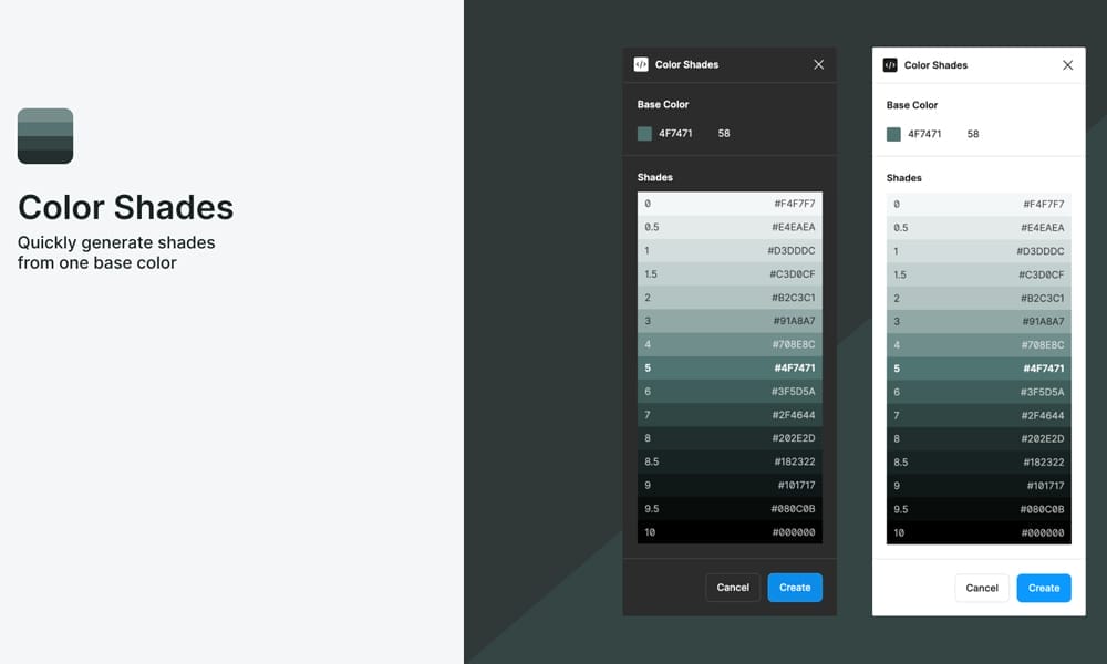 50+ Best Figma Plugins for Designers 2024 62 Color Shades