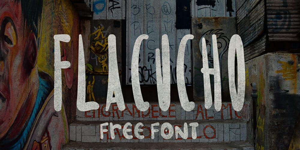 Free Graffiti Fonts That Will Make Your Designs Pop! 23 Flacucho Font