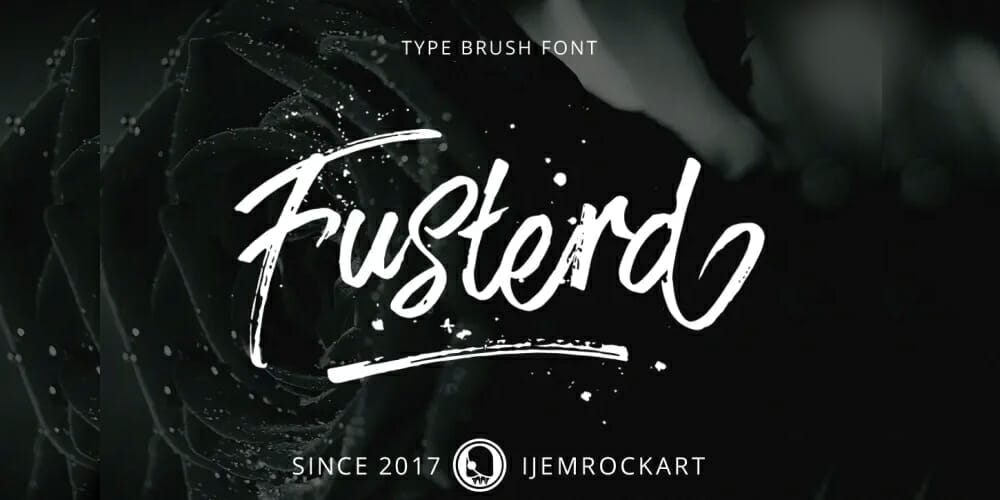 Free Graffiti Fonts That Will Make Your Designs Pop! 19 Fusterd Brush