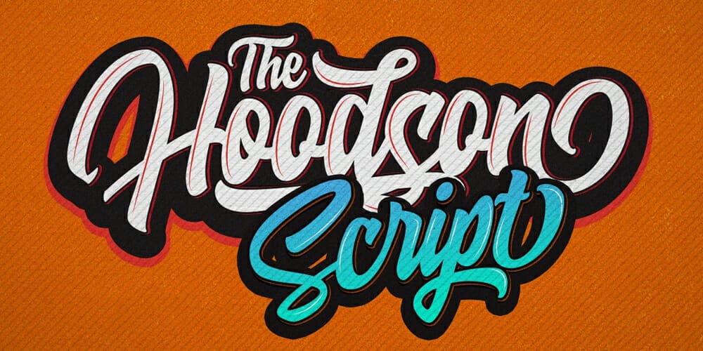 Free Graffiti Fonts That Will Make Your Designs Pop! 21 Hoodson Script