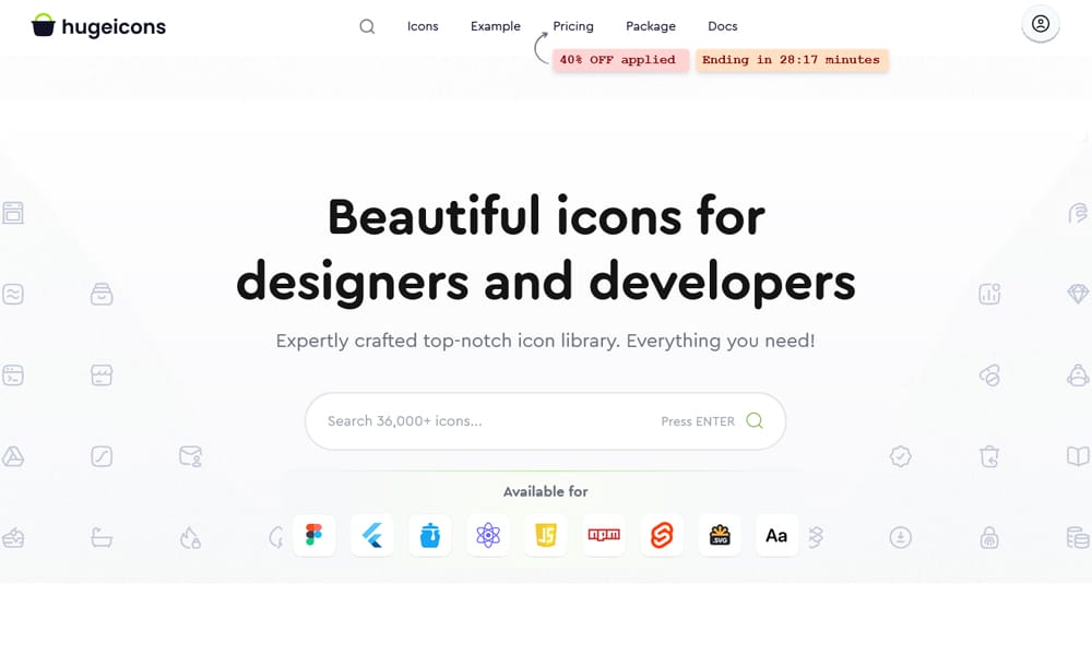 15+ Best React Icon Libraries 29 Hugeicons