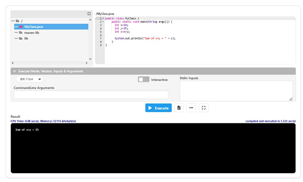 20+ Best Online Java Compiler, Editor and IDE 7 JDoodle