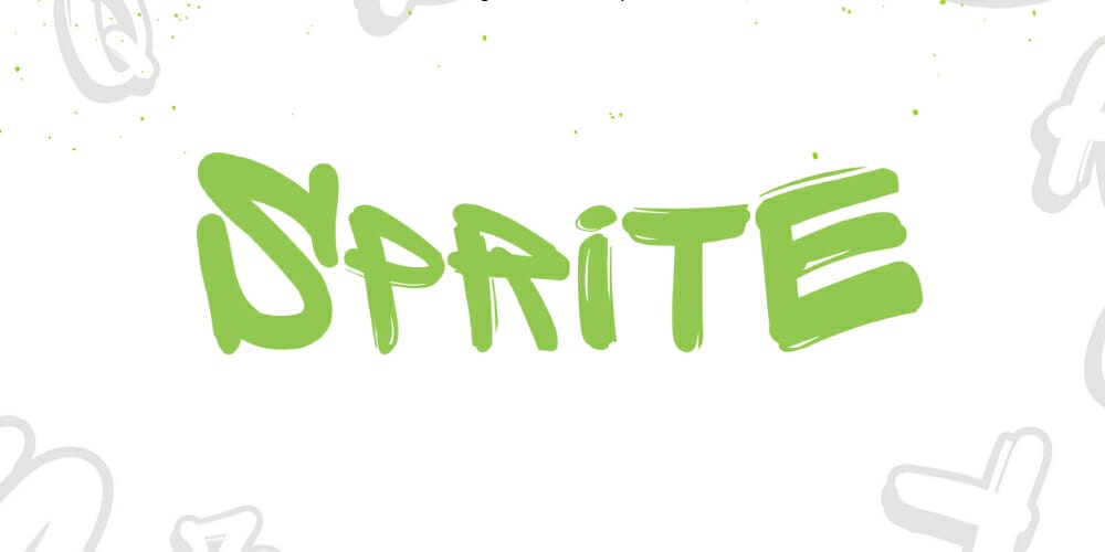 Free Graffiti Fonts That Will Make Your Designs Pop! 4 Sprite Graffiti Font