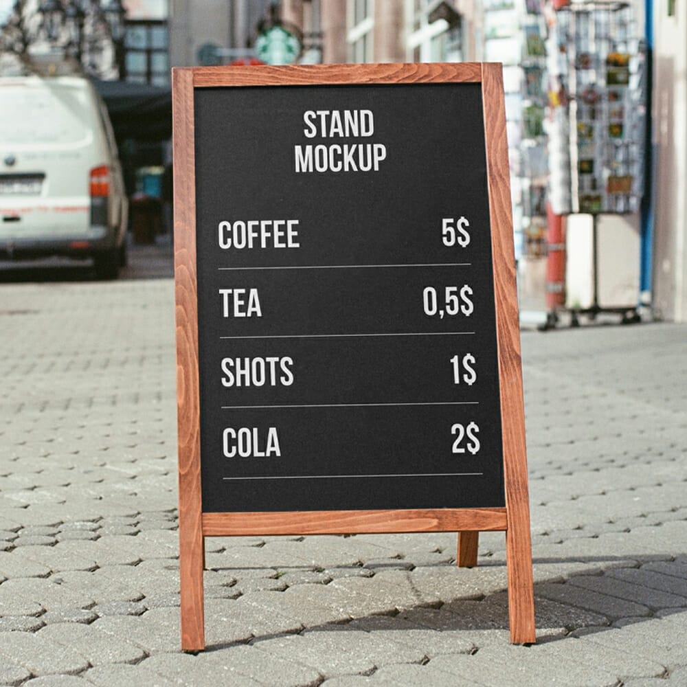 Stand On Street Mockup 1 Stand on Street Mockup