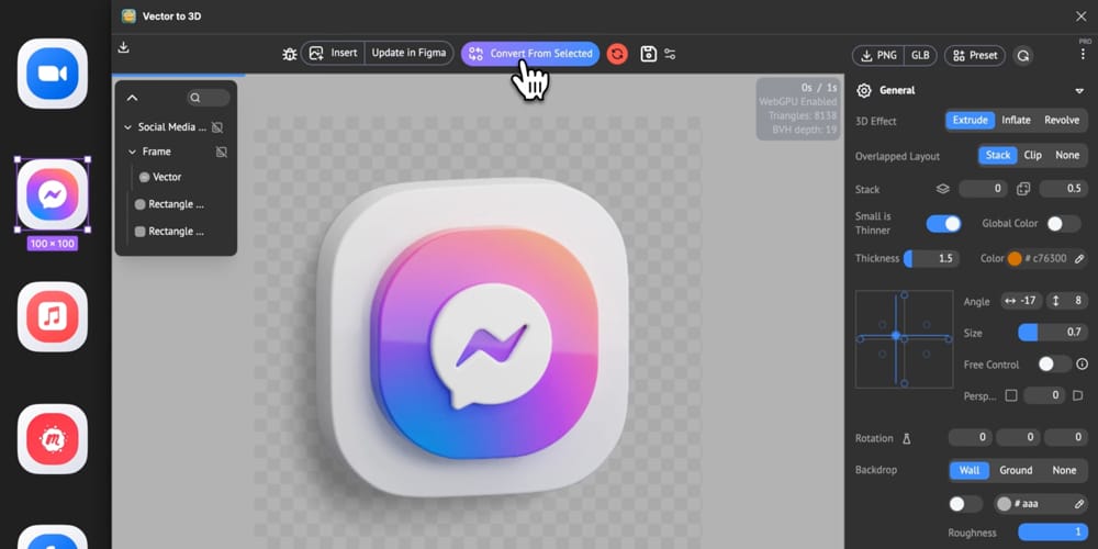 50+ Best Figma Plugins for Designers 2024 67 Vector to 3D