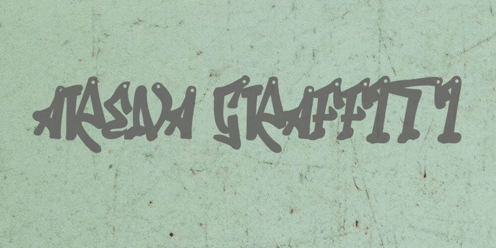 Free Graffiti Fonts That Will Make Your Designs Pop! 48 Arena Graffiti