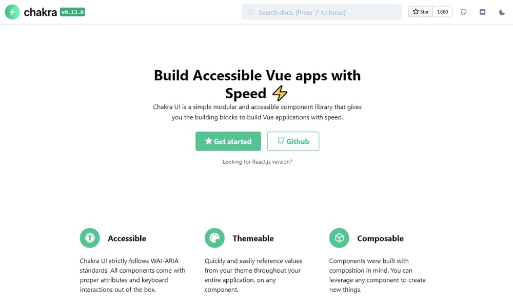20+ Vue JS UI Component Libraries 2026 51 Chakra UI Vue