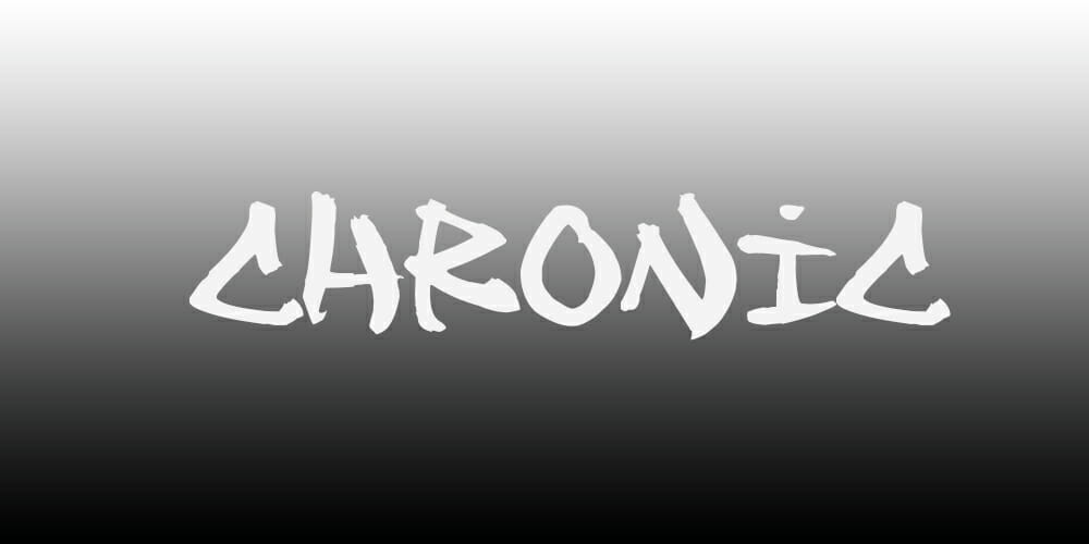 Free Graffiti Fonts That Will Make Your Designs Pop! 35 Chronic Font