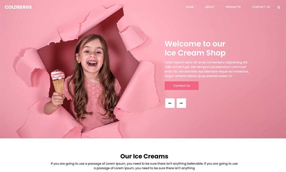 50+ Best Free Restaurant HTML Website Templates of 2025 44 Coldbergs