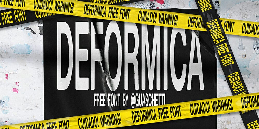 Free Graffiti Fonts That Will Make Your Designs Pop! 46 Deformica