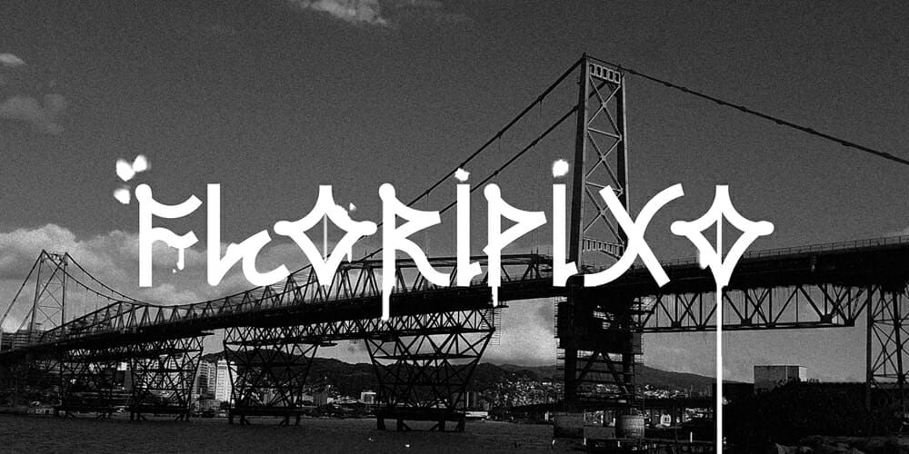 Free Graffiti Fonts That Will Make Your Designs Pop! 55 Floripixo Typeface