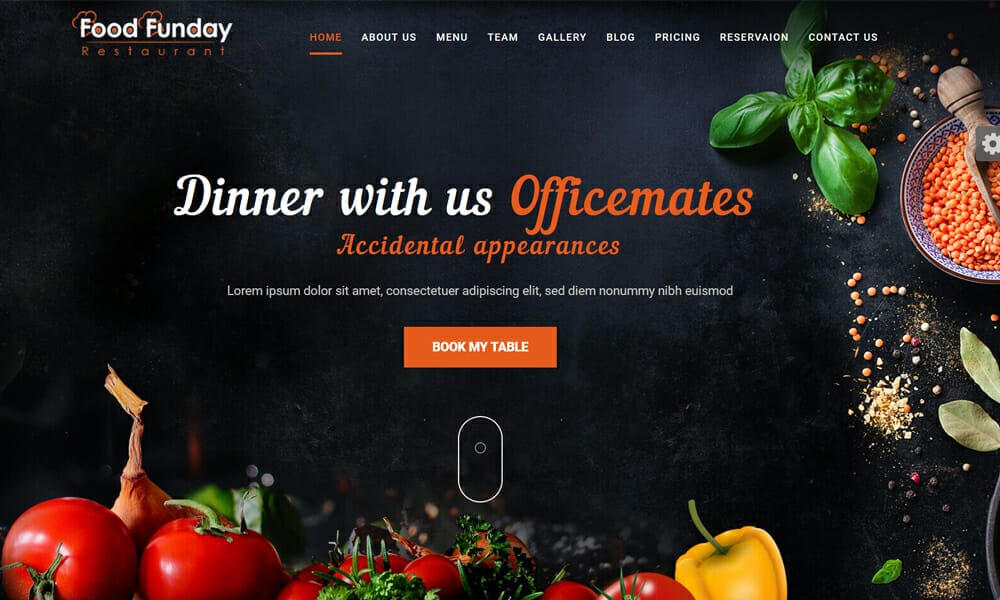 50+ Best Free Restaurant HTML Website Templates of 2025 57 Food Funday