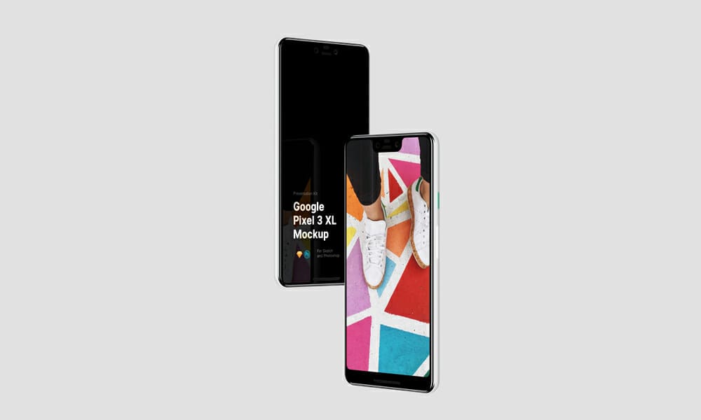 Free Google Pixel 3 XL Mockup