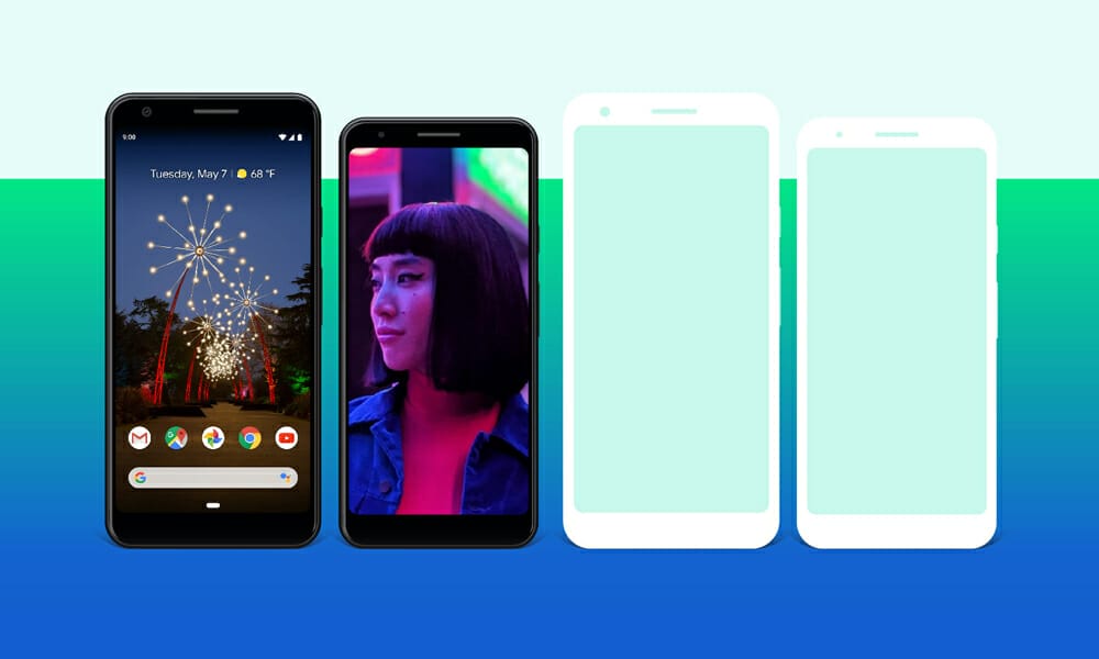 300+ Smartphone Mockup PSD Templates 8 Free Google Pixel 3a & Pixel 3a XL Mockup PSD