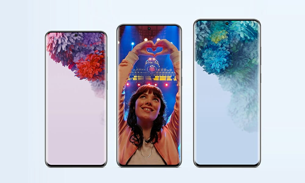 300+ Smartphone Mockup PSD Templates 41 Free Samsung Galaxy S20 | S20+ | S20 Ultra 5G LTE Mockup PSD