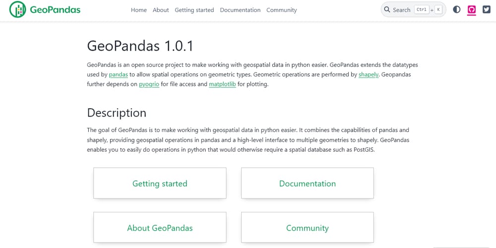 Python Libraries for Data Visualization 22 GeoPandas