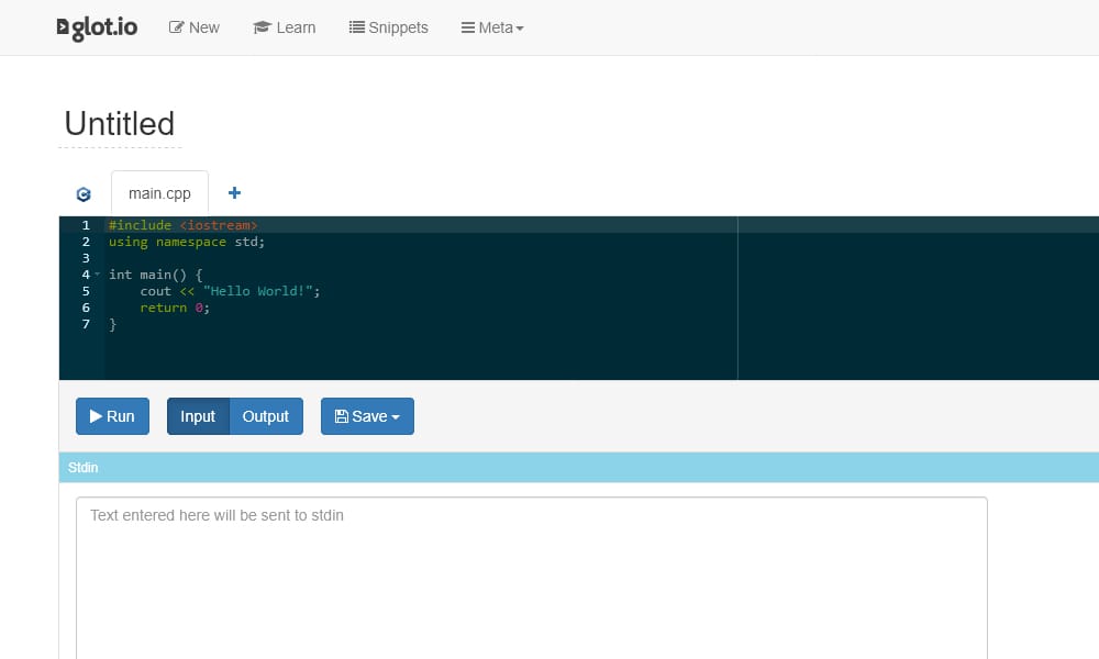 15+ Best Online C++ Compilers 2025 22 Glot.io