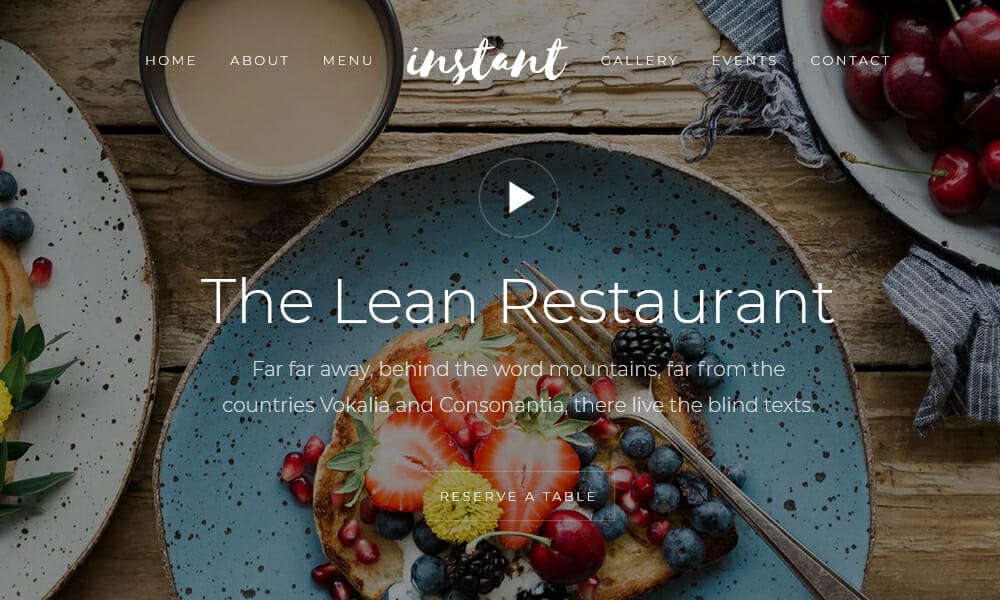 50+ Best Free Restaurant HTML Website Templates of 2025 2 Instant