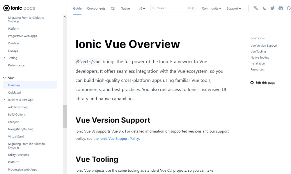 20+ Vue JS UI Component Libraries 2026 48 Ionic Vue