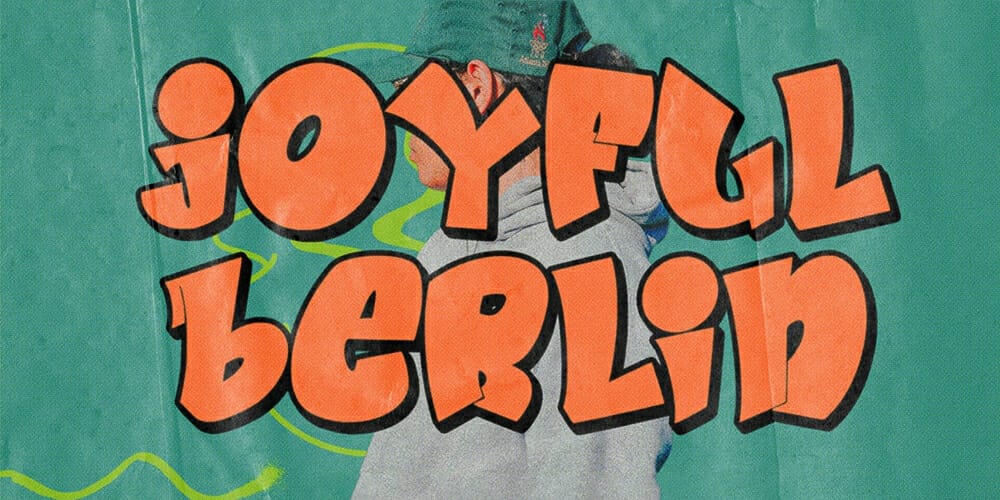 Free Graffiti Fonts That Will Make Your Designs Pop! 52 Joyful Berlin