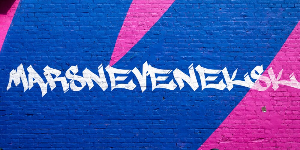 Free Graffiti Fonts That Will Make Your Designs Pop! 34 Marsneveneksk