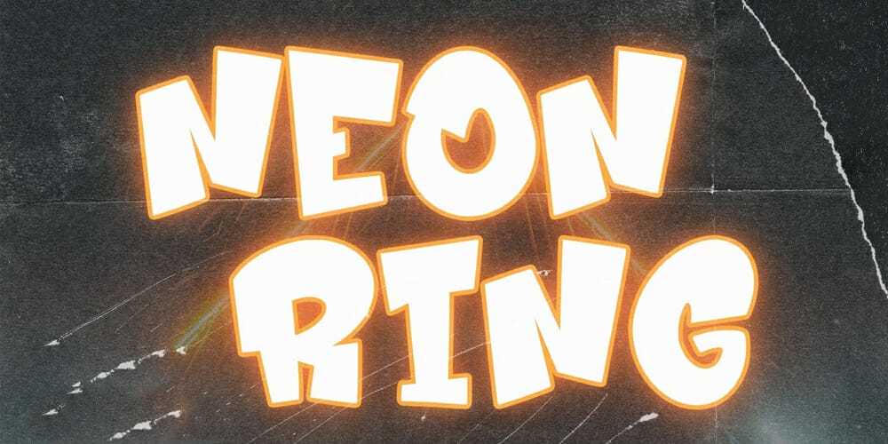 Free Graffiti Fonts That Will Make Your Designs Pop! 51 Neon Ring