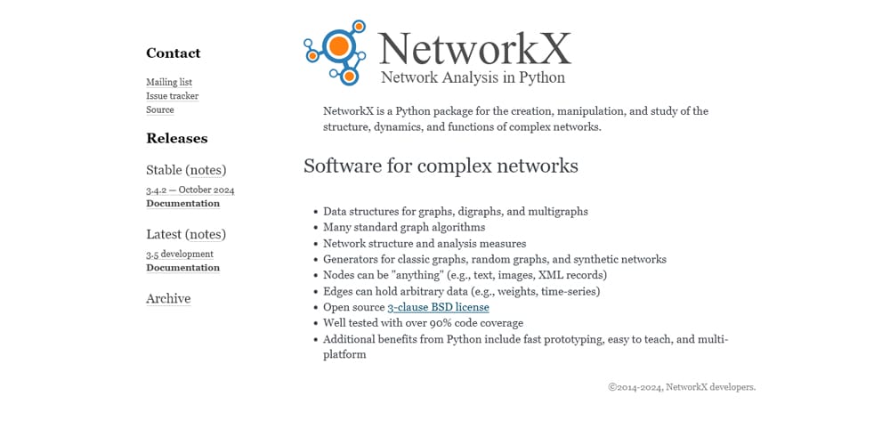 Python Libraries for Data Visualization 25 NetworkX
