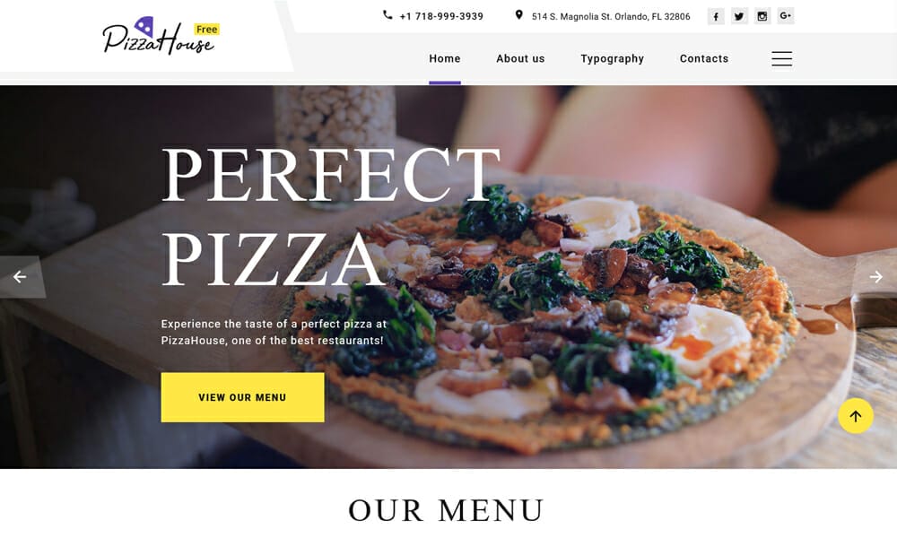 50+ Best Free Restaurant HTML Website Templates of 2025 16 PizzaHouse