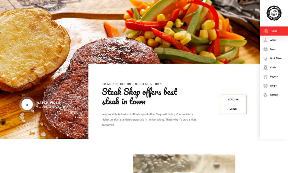 50+ Best Free Restaurant HTML Website Templates of 2025 51 Steakshop