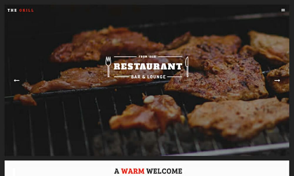 50+ Best Free Restaurant HTML Website Templates of 2025 24 TheGrill