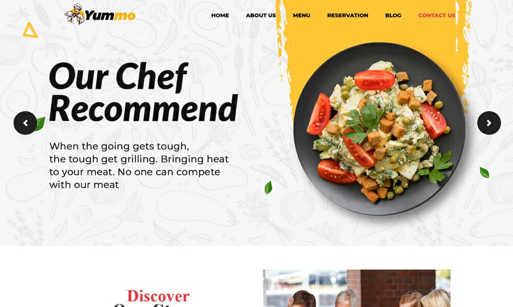 50+ Best Free Restaurant HTML Website Templates of 2025 32 Yummo