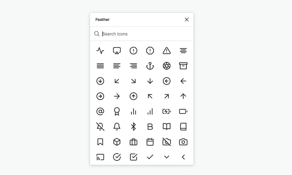 Feather Icons