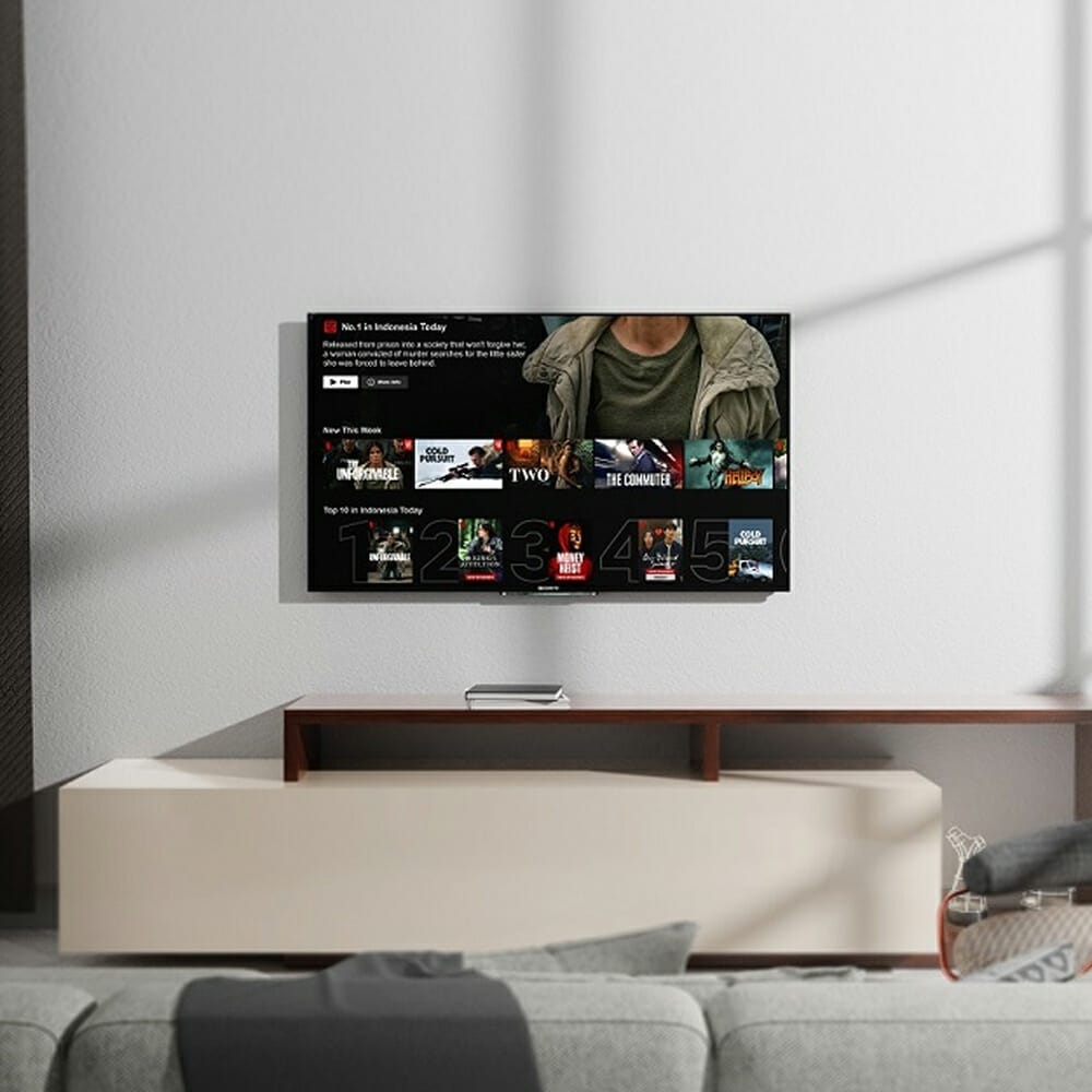 Free Living Room TV Screen Mockup 1 Free Living Room TV Screen Mockup