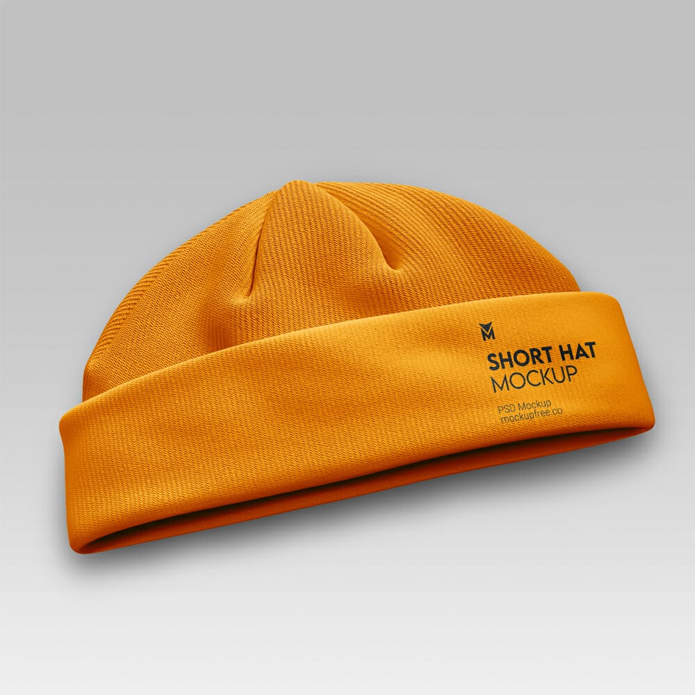 Free Short Hat Mockup 1 Free Short Hat Mockup