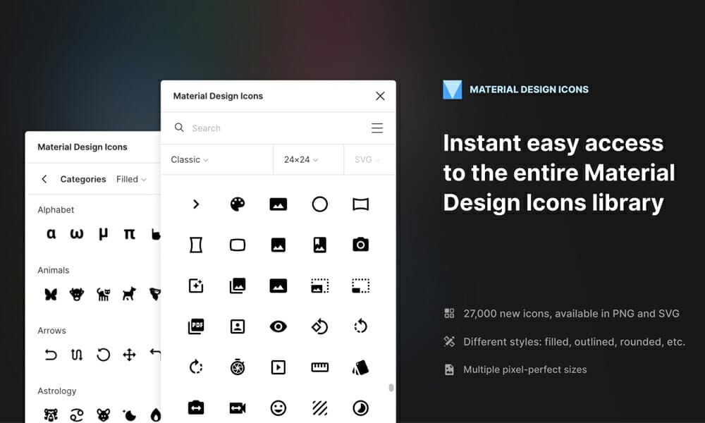 Material Design Icons