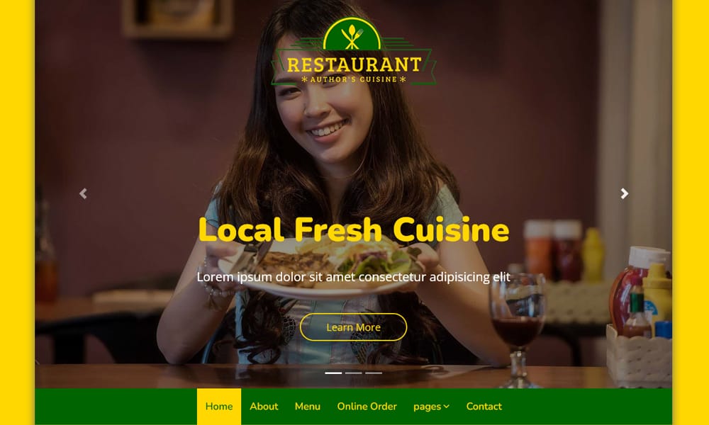 50+ Best Free Restaurant HTML Website Templates of 2025 68 BD Restaurant