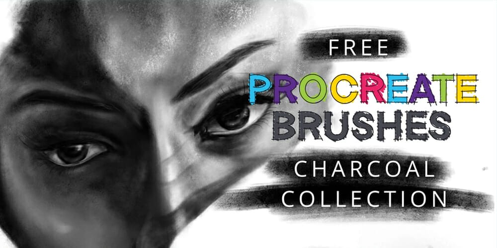 Best Free Procreate Brushes 122 Charcoal Brushes