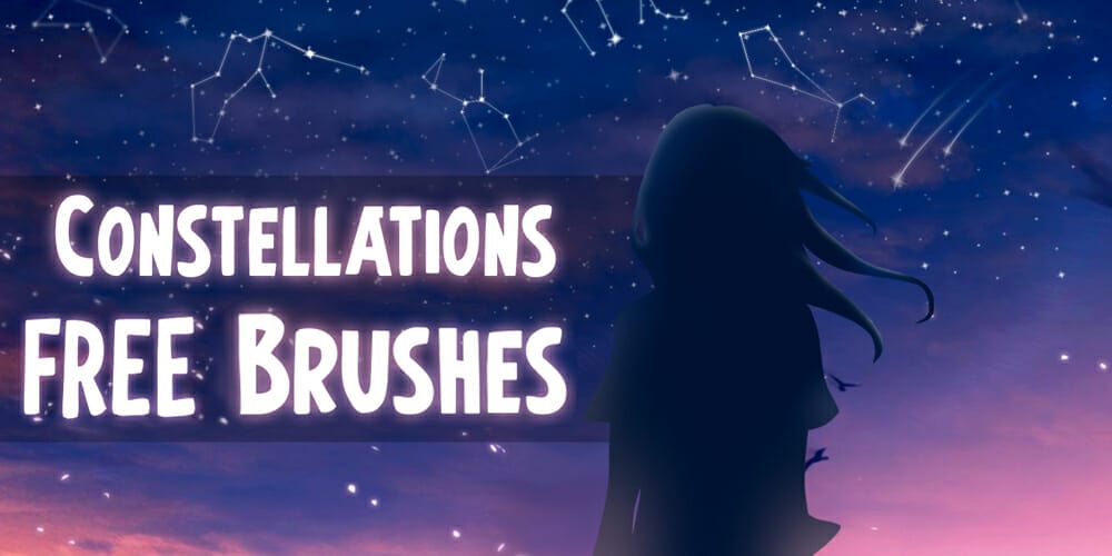 Best Free Procreate Brushes 168 Constellation Brushes for Procreate