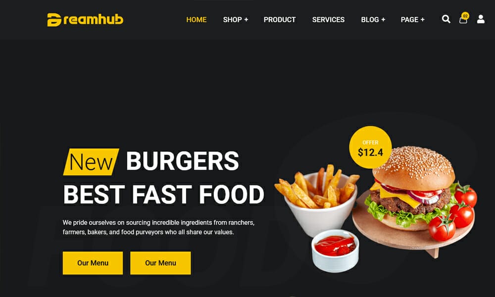 50+ Best Free Restaurant HTML Website Templates of 2025 60 Dreamhub