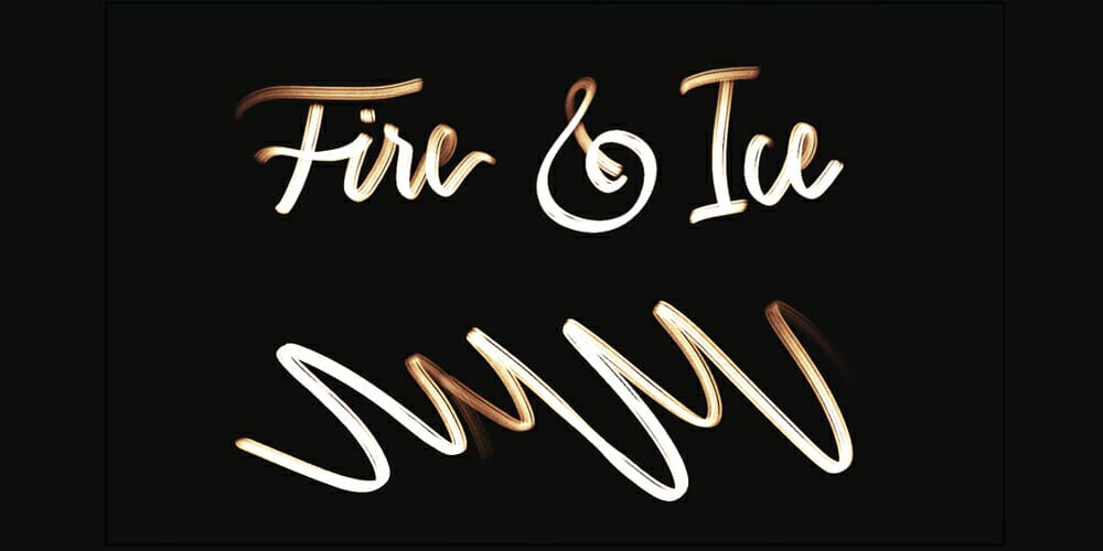 Best Free Procreate Brushes 54 Fire and Ice Procreate Brush