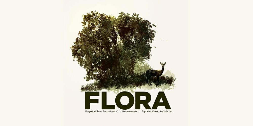 Best Free Procreate Brushes 108 Flora Vegetation Brushes