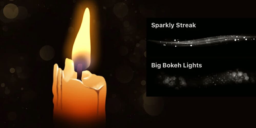 Best Free Procreate Brushes 98 Glitter Brushes for Procreate