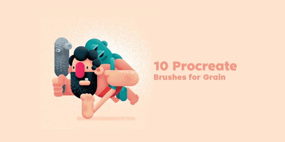 Best Free Procreate Brushes 110 Grain Brushes