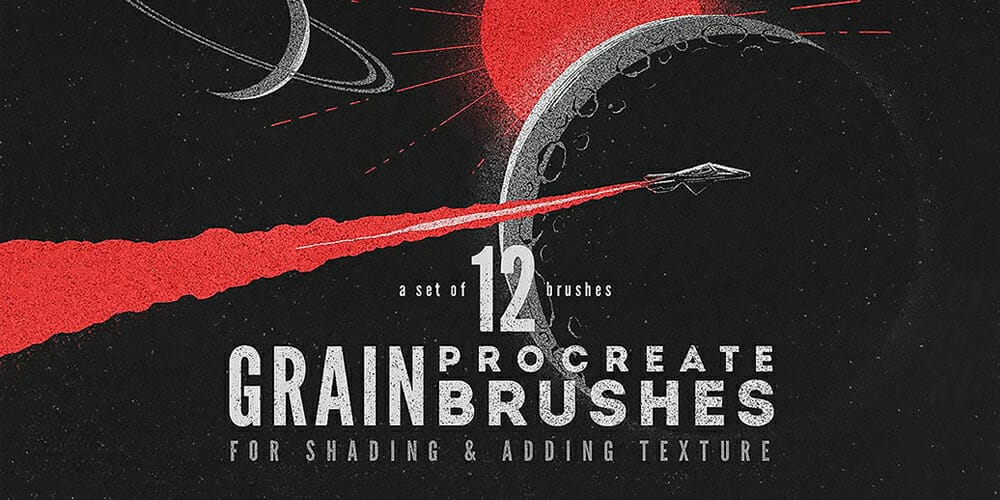 Best Free Procreate Brushes 100 Grain Procreate Brushes