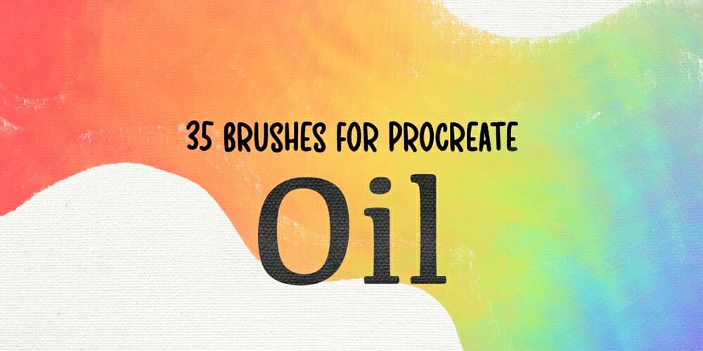 Best Free Procreate Brushes 90 Oil painting Brushes